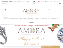 Tablet Screenshot of amora-gems.com